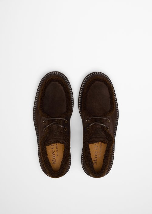 Phia High-Top Loafer — Burnt Coffee