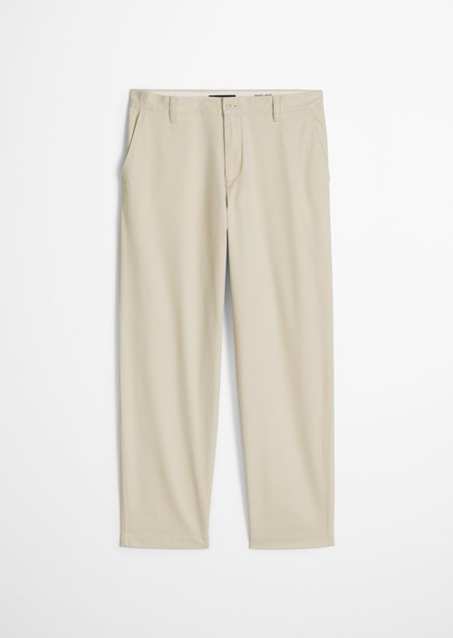 Bent Relaxed Pants — Grey Silk