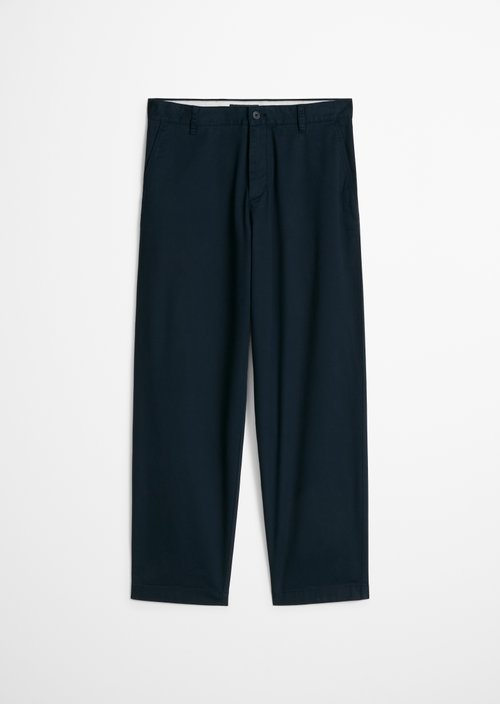 Bent Relaxed Pants — Dark Navy