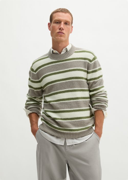 Regular-fit sweater — Light Green