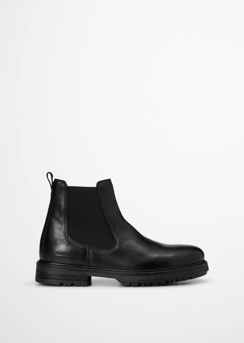 Rony Chelsea Boot Black right shoe outer view