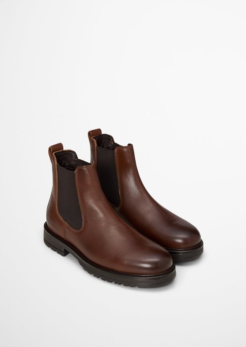 Rony Chelsea Boot — Dark Cognac