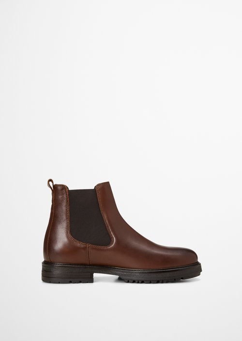 Rony Chelsea Boot — Dark Cognac