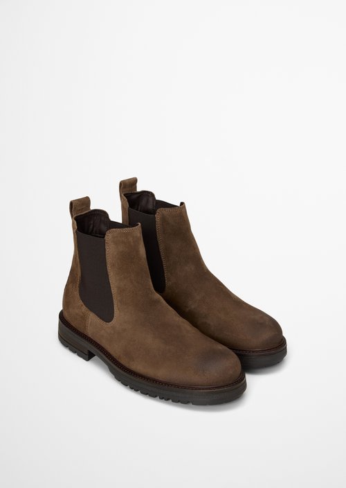 Rony Chelsea Boot — Dark Taupe