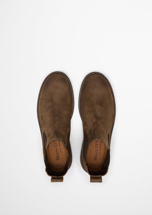 Rony Chelsea Boot — Dark Taupe