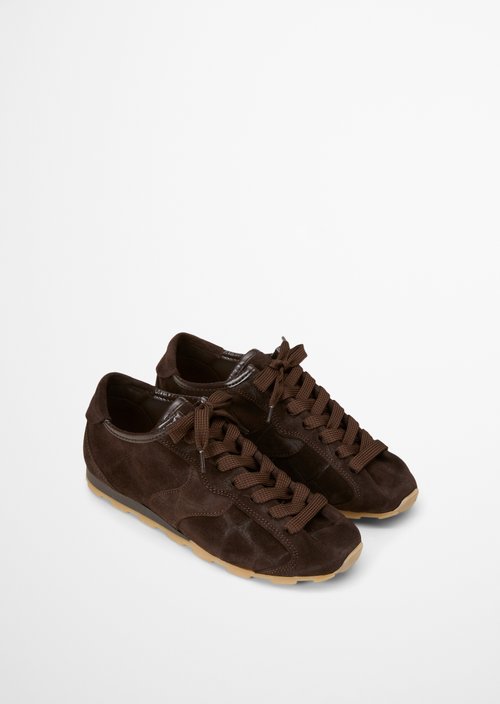 Fabiana Sneaker Model — Burnt Coffee