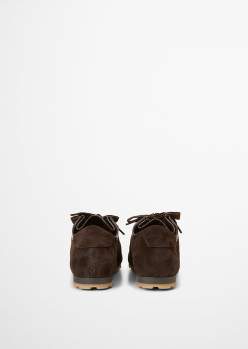 Fabiana Sneaker Model — Burnt Coffee