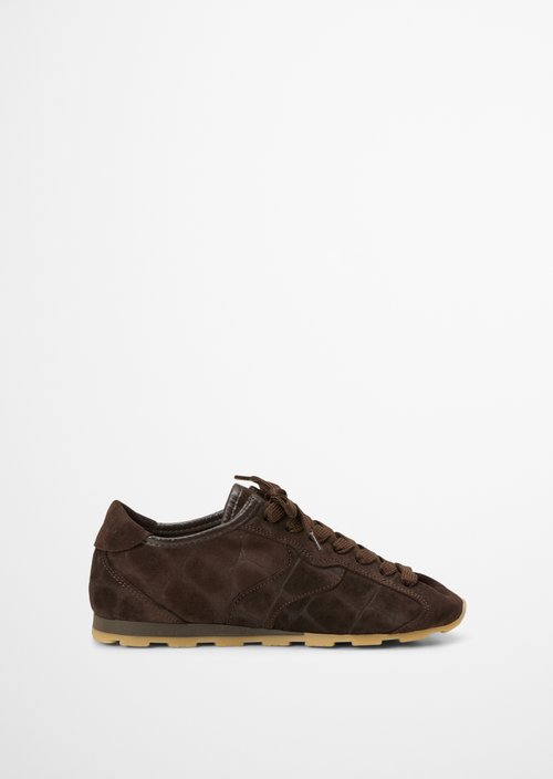 Fabiana Sneaker Model — Burnt Coffee