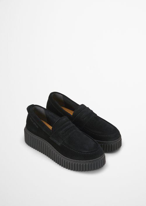 Bianca Penny Loafer — Black