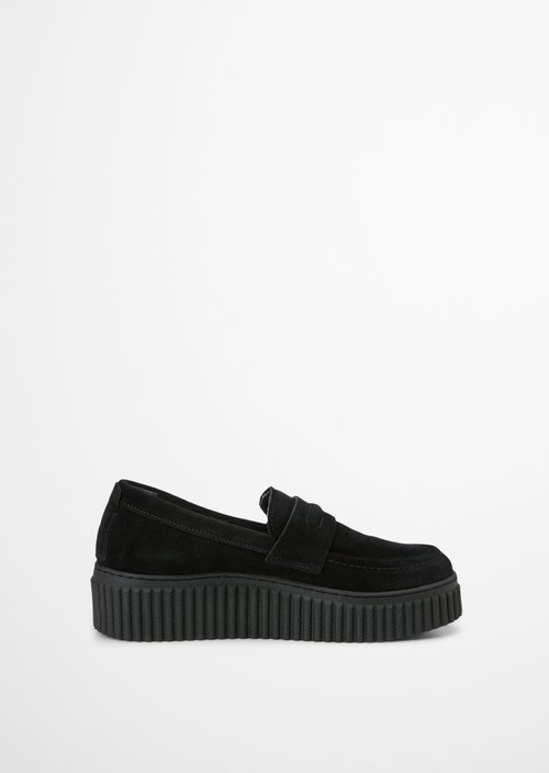 Bianca Penny Loafer — Black