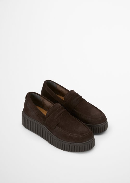 Bianca Penny Loafer — Burnt Coffee