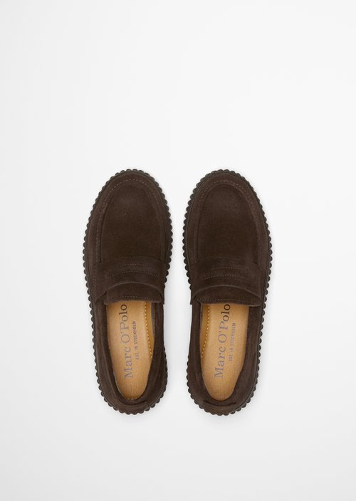 Bianca Penny Loafer — Burnt Coffee