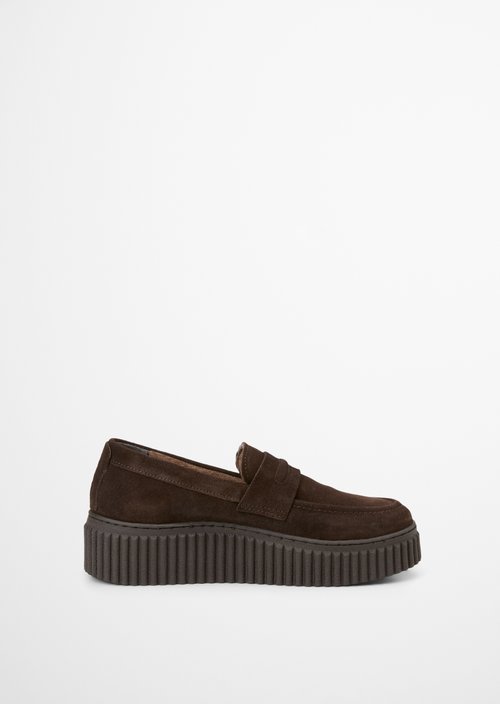 Bianca Penny Loafer — Burnt Coffee