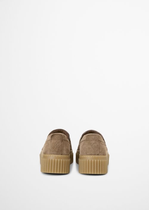 Bianca Penny Loafer — Faded Brown