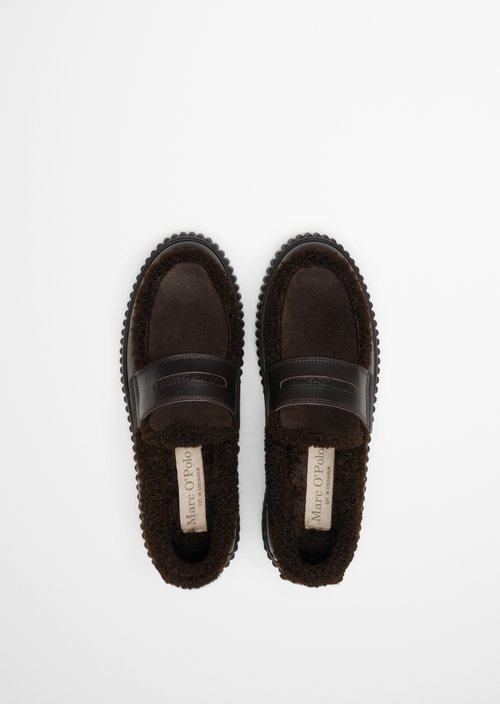 Bianca Platform Loafer — Black Coffee