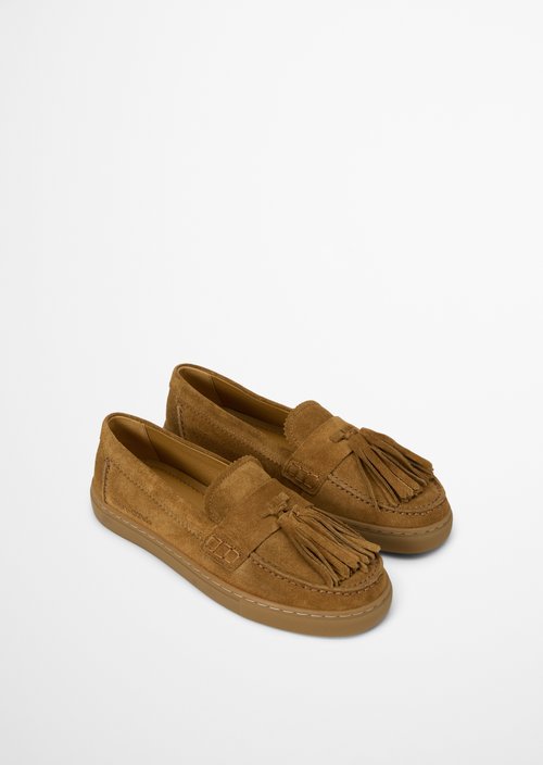 Kara Loafer — Pure Camel