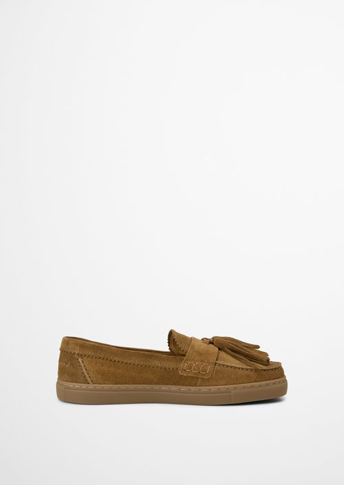 Kara Loafer — Pure Camel