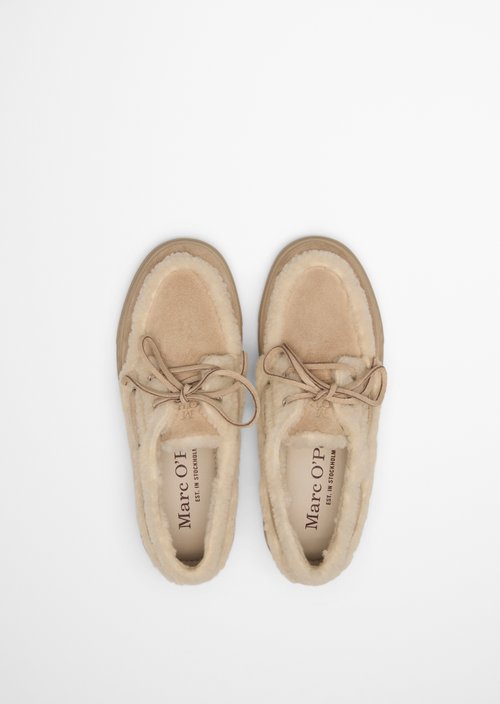 Kara Boat Shoe — Earthy Taupe