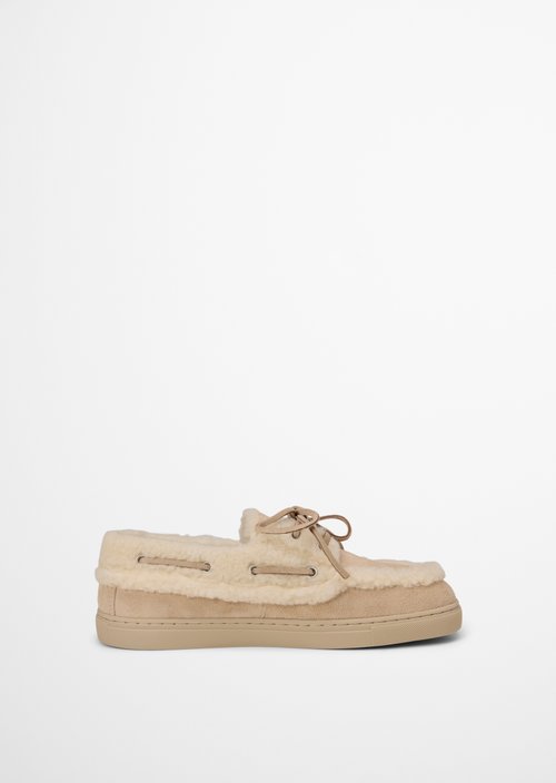 Kara Boat Shoe — Earthy Taupe