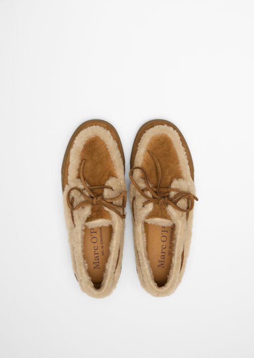 Kara Boat Shoe — Pure Camel