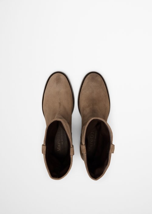 Mid-Calf Boots, Wendy Style — Faded Brown