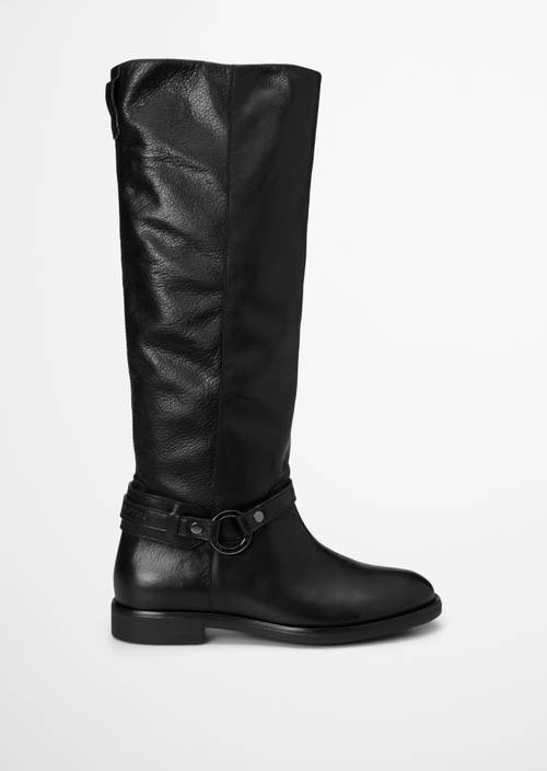 Wendy Boots Black right shoe outer view