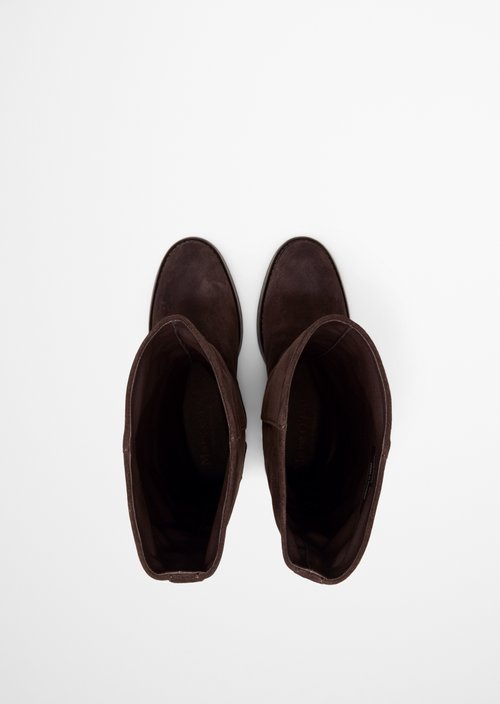 Wendy Boots — Burnt Coffee