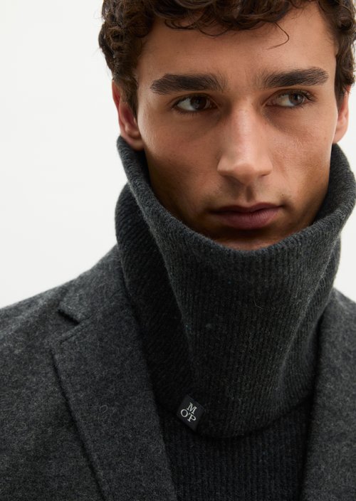 Rundschal — Dark Grey Melange