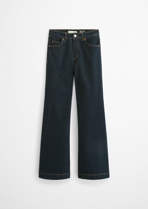 Fjona Flared Jeans — Dark Rinsed Wash