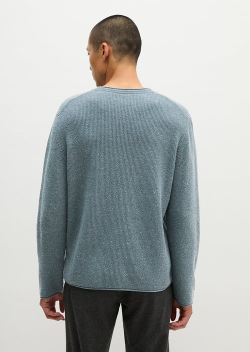 Regular-fit sweater — Dusk Blue