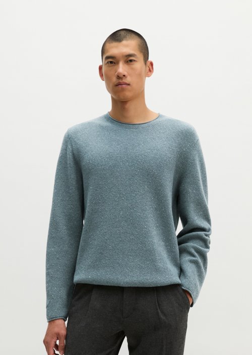 Regular-fit sweater — Dusk Blue