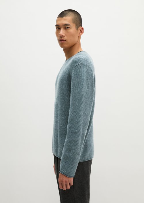Regular-fit sweater — Dusk Blue