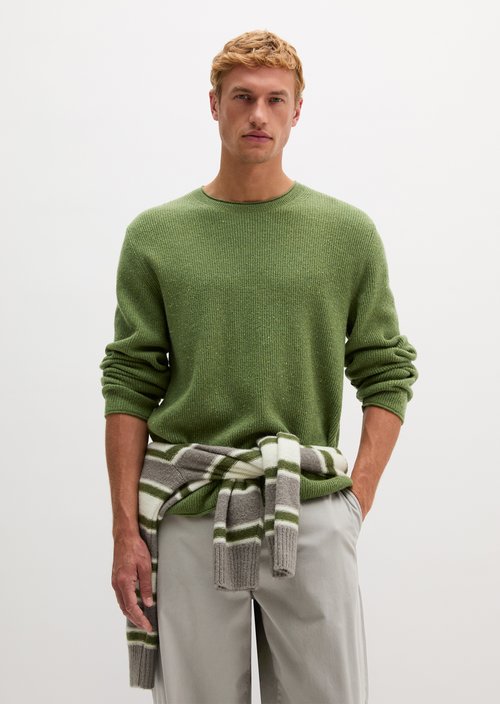 Regular-fit sweater — Forest Dust