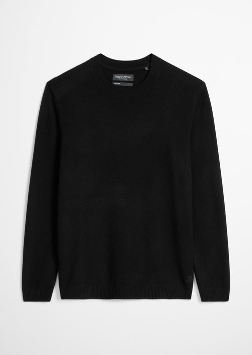 Regular-fit sweater — Black