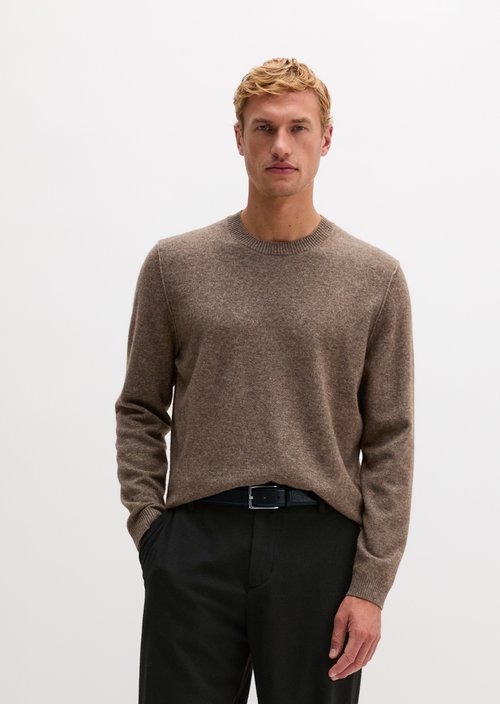 Regular-fit sweater — Dark Nickle