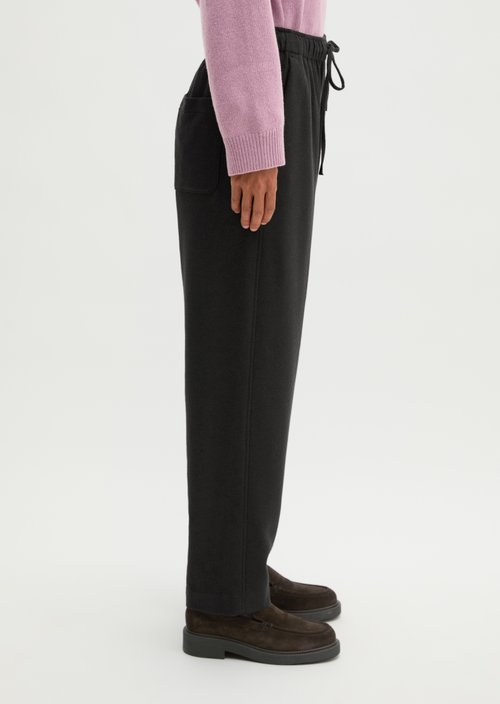 Regular-fit jogger-style pants — Broken Graphite