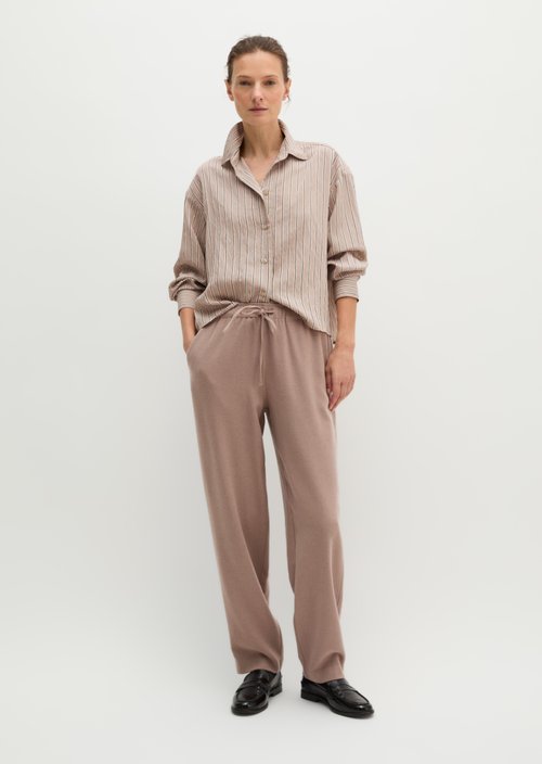 Regular-fit jogger-style pants — Chalky Mauve