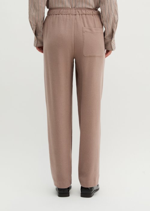 Regular-fit jogger-style pants — Chalky Mauve