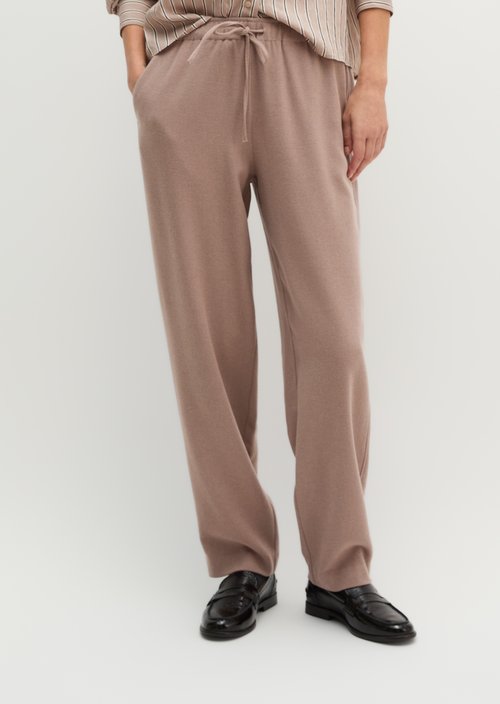 Regular-fit jogger-style pants — Chalky Mauve