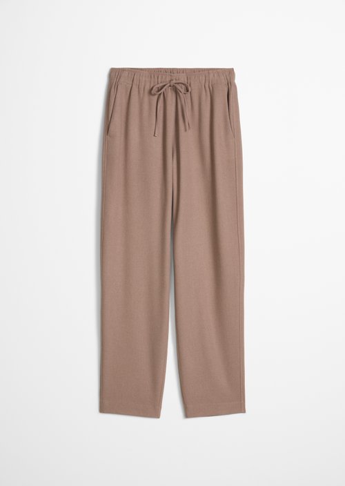 Regular-fit jogger-style pants — Chalky Mauve