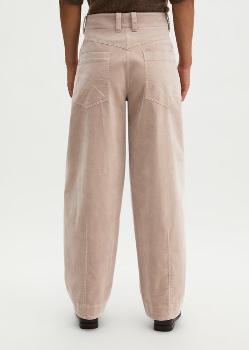 Barrel-Style Jumpsuit — Chalky Mauve