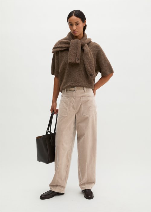 Barrel-Style Jumpsuit — Chalky Mauve