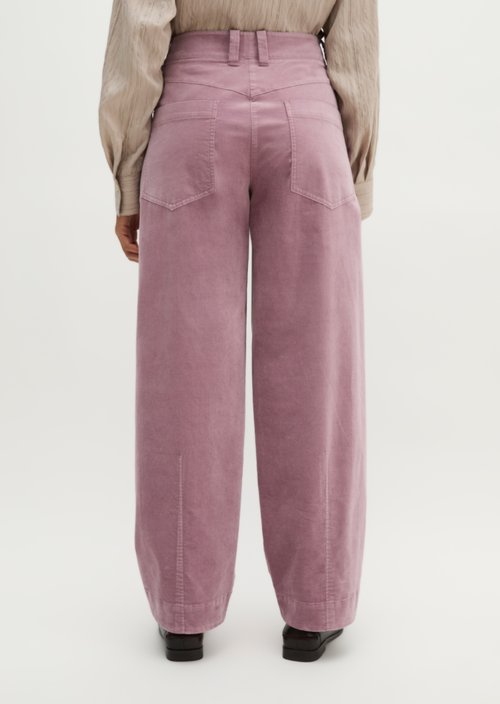 Barrel-Style Jumpsuit — Gentle Mauve