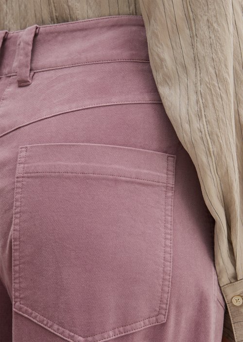 Barrel-Style Jumpsuit — Gentle Mauve