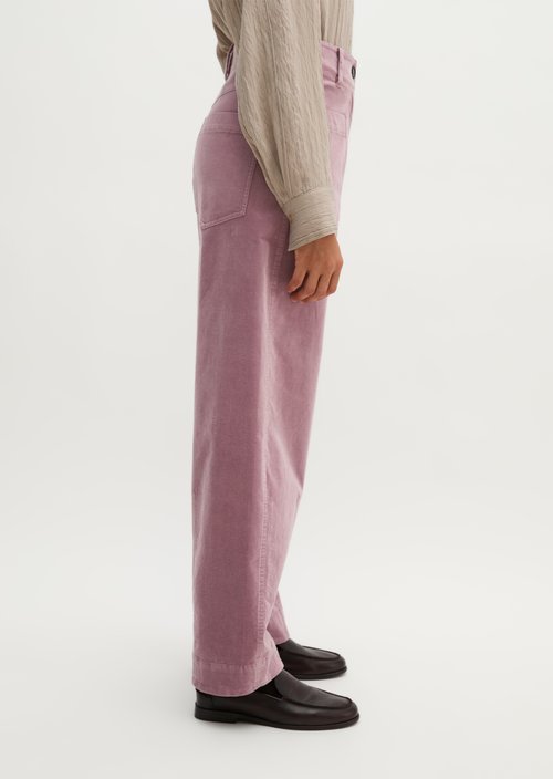 Barrel-Style Jumpsuit — Gentle Mauve