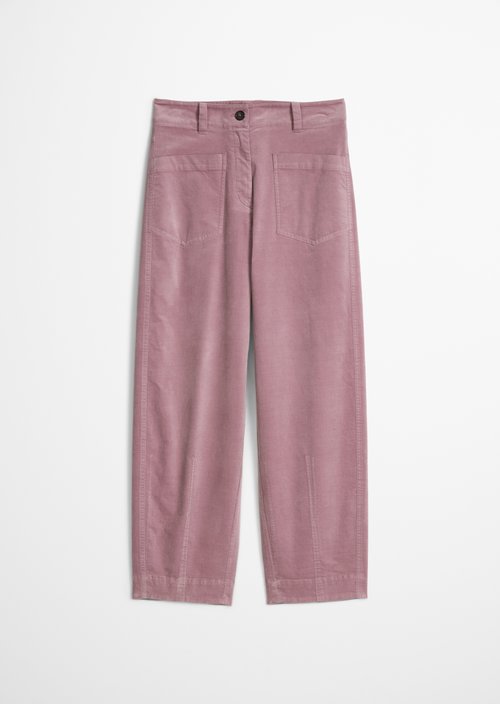 Barrel-Style Jumpsuit — Gentle Mauve