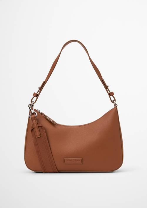 Umhängetasche Model Vena Classic Cognac in Frontalansicht