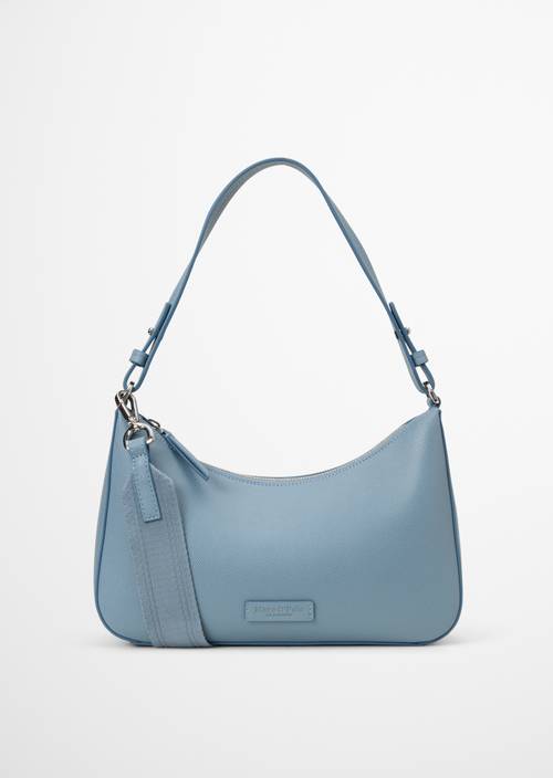 Vena Shoulder Bag Clear Blue in front view