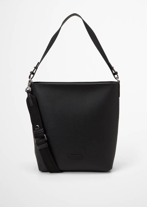 Hobo Bag Black in Frontalansicht