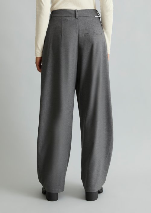 Barrel Crossover Pants — Dark Shadow Melange